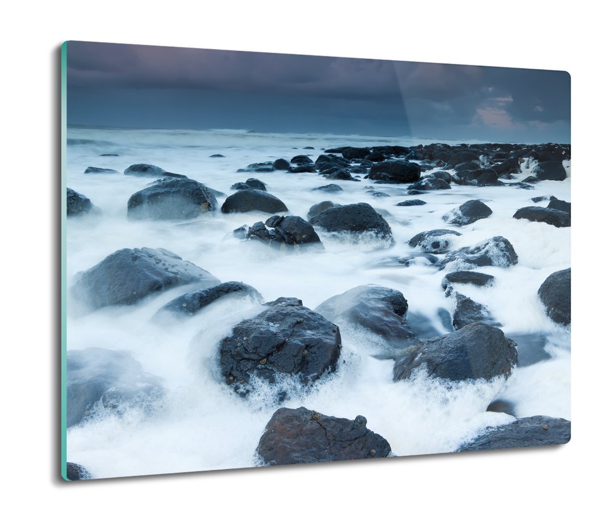 ochrona na indukcję Kamienie piana brzeg 60x52, ArtprintCave