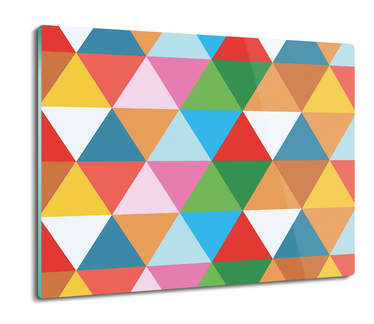 druk osłonka z grafiką Geometria trójkąty 60x52, ArtprintCave