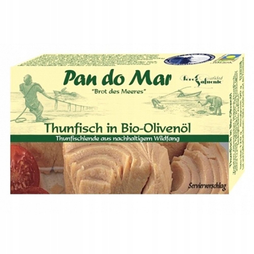 Pan Do Mar TUŃCZYK W BIO OLIWIE Z OLIWEK 120 g -