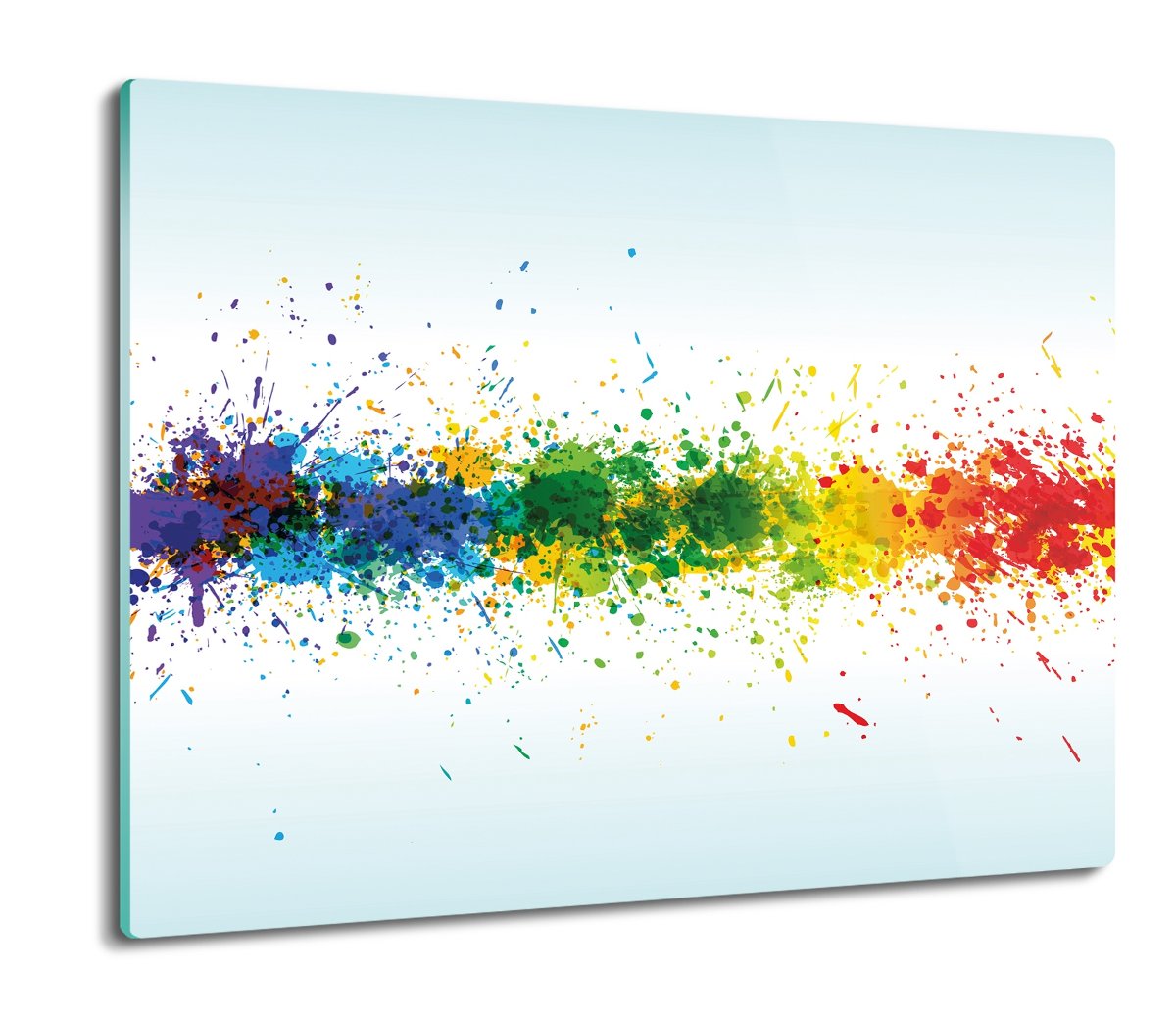 osłona na indukcję z foto Tęczowe plamy w 60x52, ArtprintCave