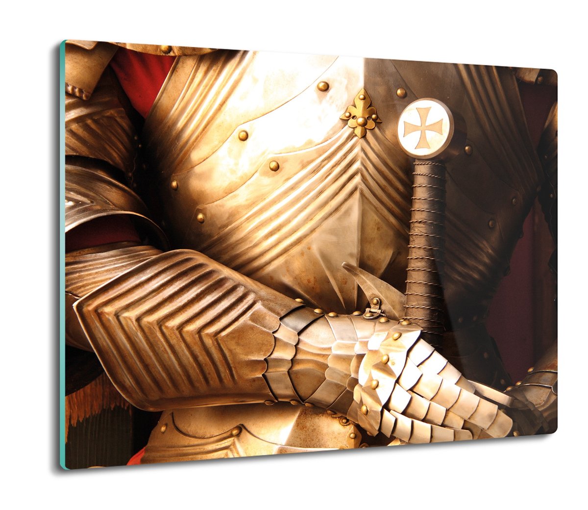 osłona splashback do kuchni Zbroja rycerz 60x52, ArtprintCave