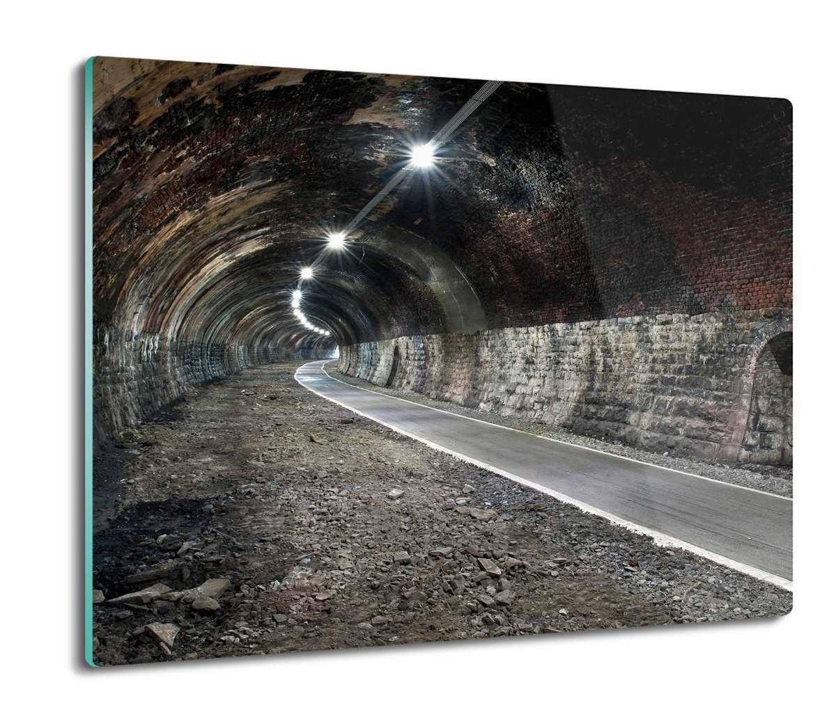ochrona na indukcję druk Tunel pociąg droga 60x52, ArtprintCave