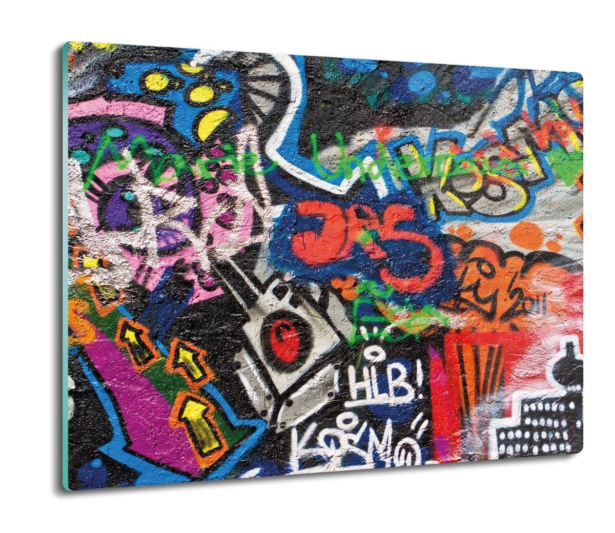 ochrona na indukcję z foto Ściana graffiti 60x52, ArtprintCave