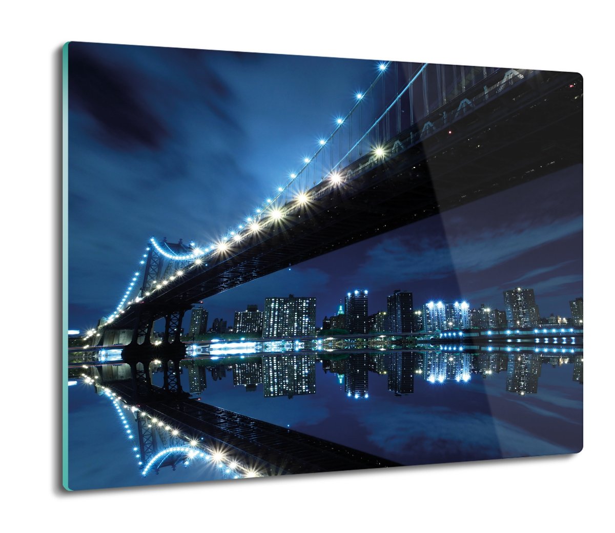 osłona na płytę indukcyjną Manhattan most NY 60x52, ArtprintCave
