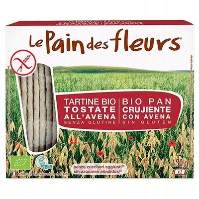 Pieczywo chrupkie owsiane BEZGL. BIO 150 g Pain Des Fleurs