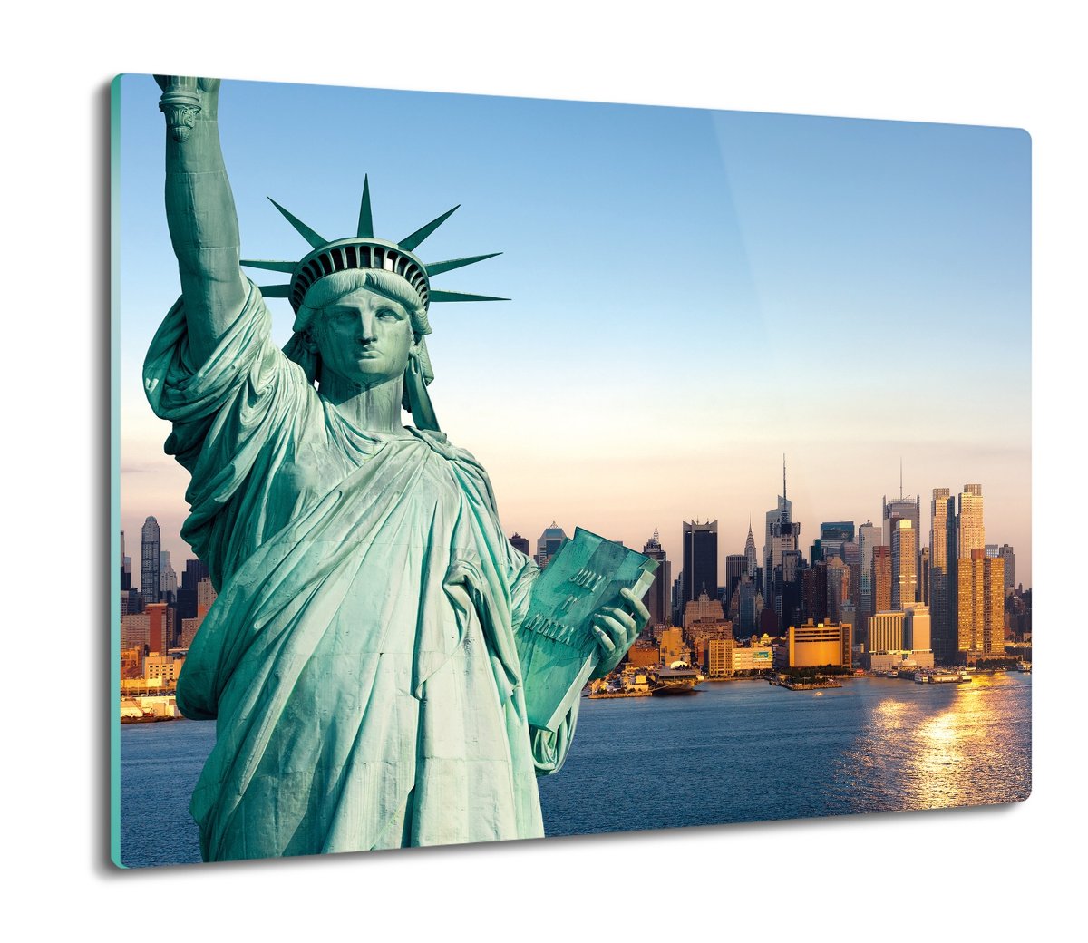 szklana osłona kuchenna Statua wolności USA 60x52, ArtprintCave