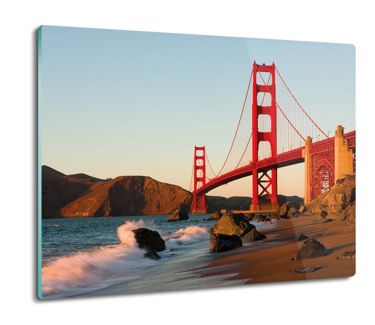 płyty ochronne na indukcję Most Golden Gate 60x52, ArtprintCave