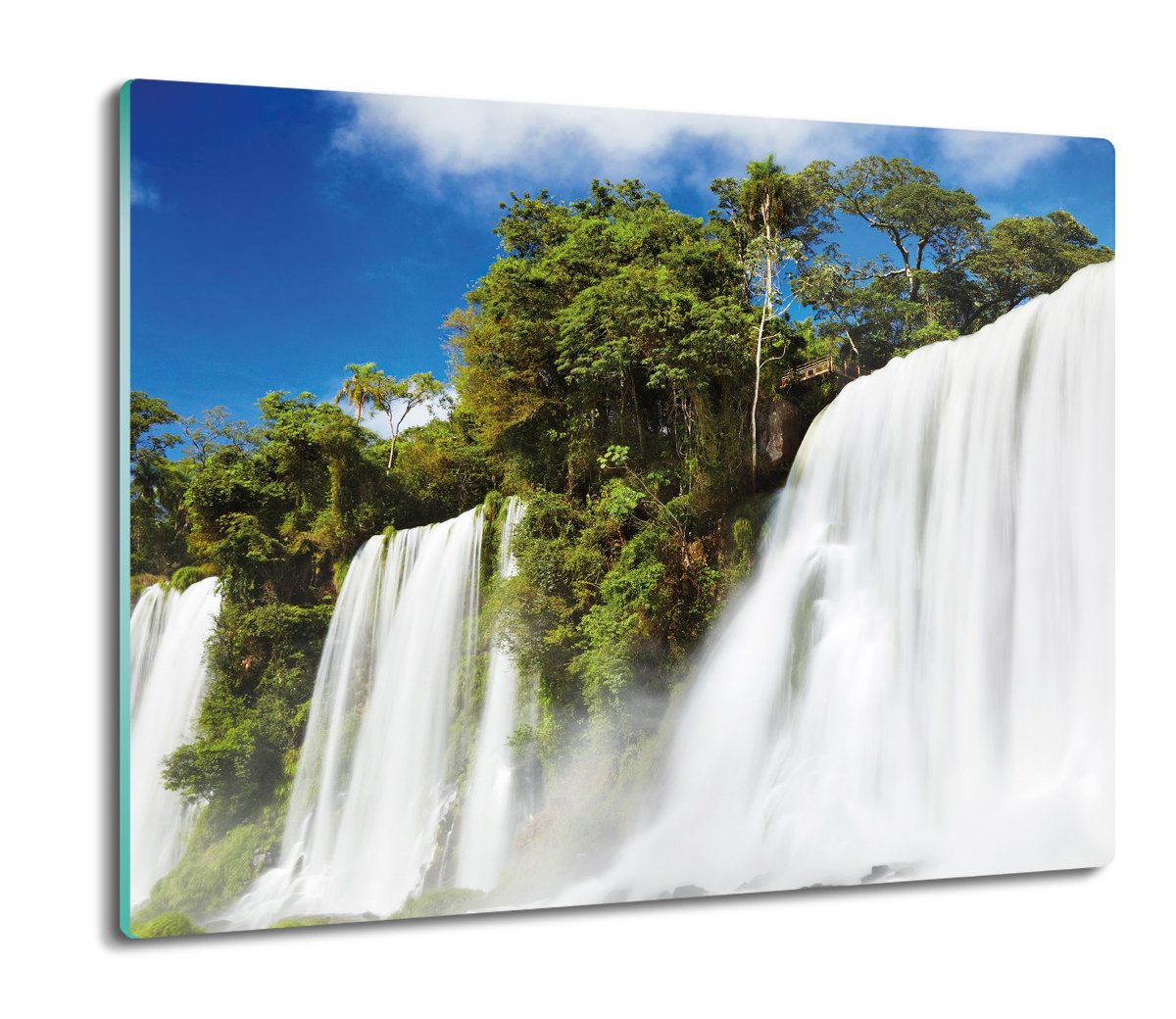 osłona na indukcję druk Wodospady drzewa 60x52, ArtprintCave