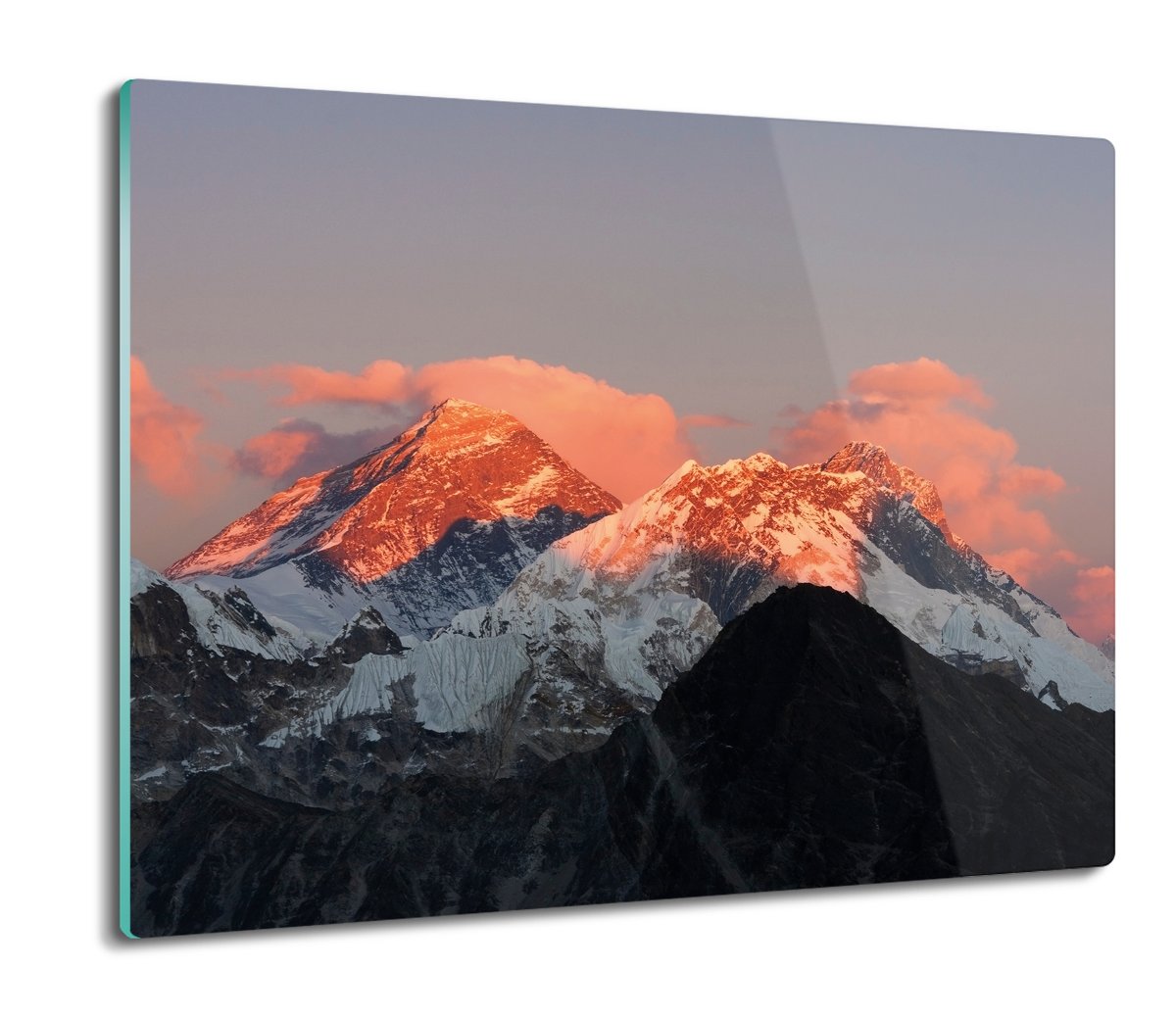 osłona do kuchenki z foto Nepal góry zachód 60x52, ArtprintCave