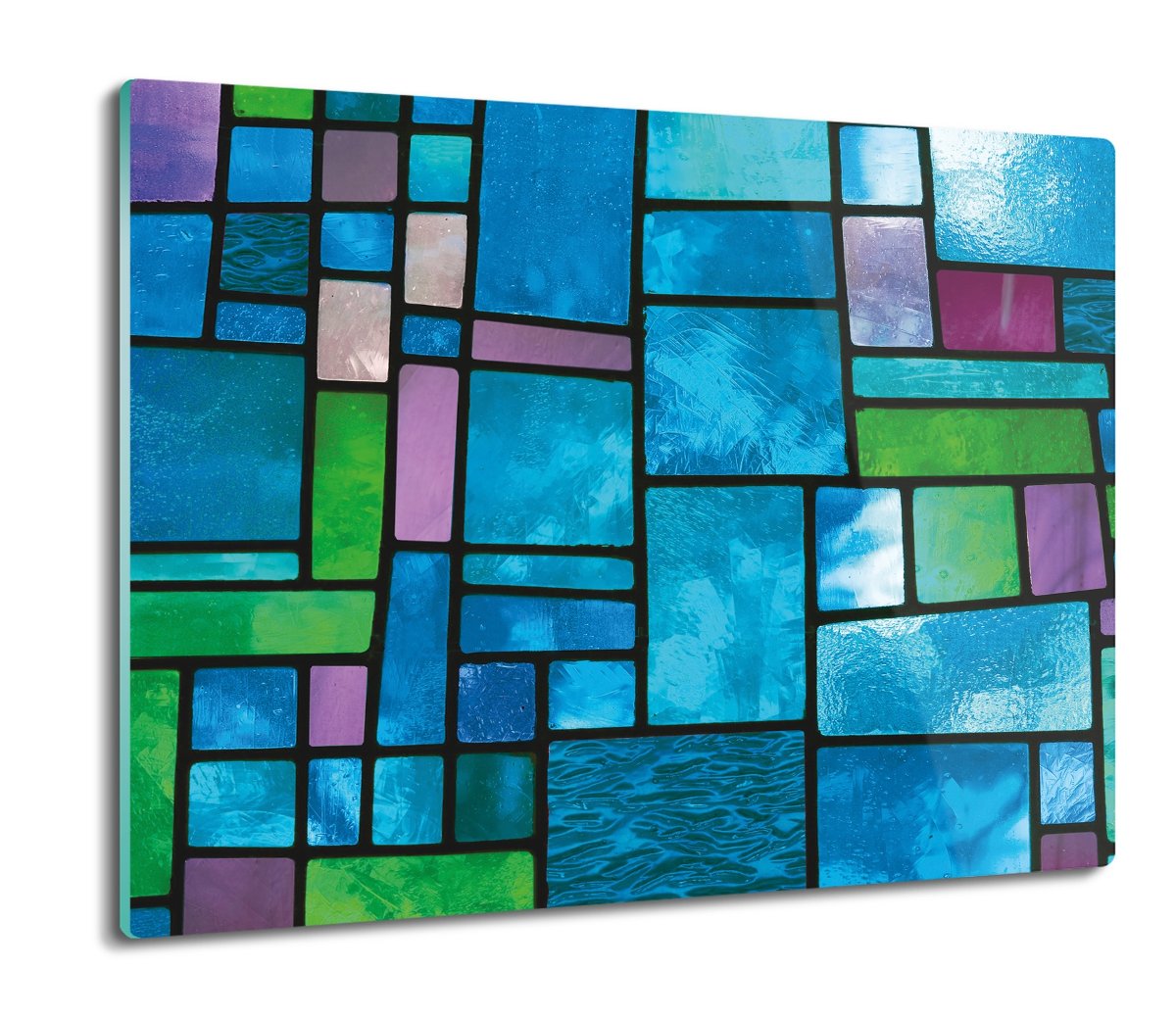 szklana deska splashback Figury witraż szkło 60x52, ArtprintCave