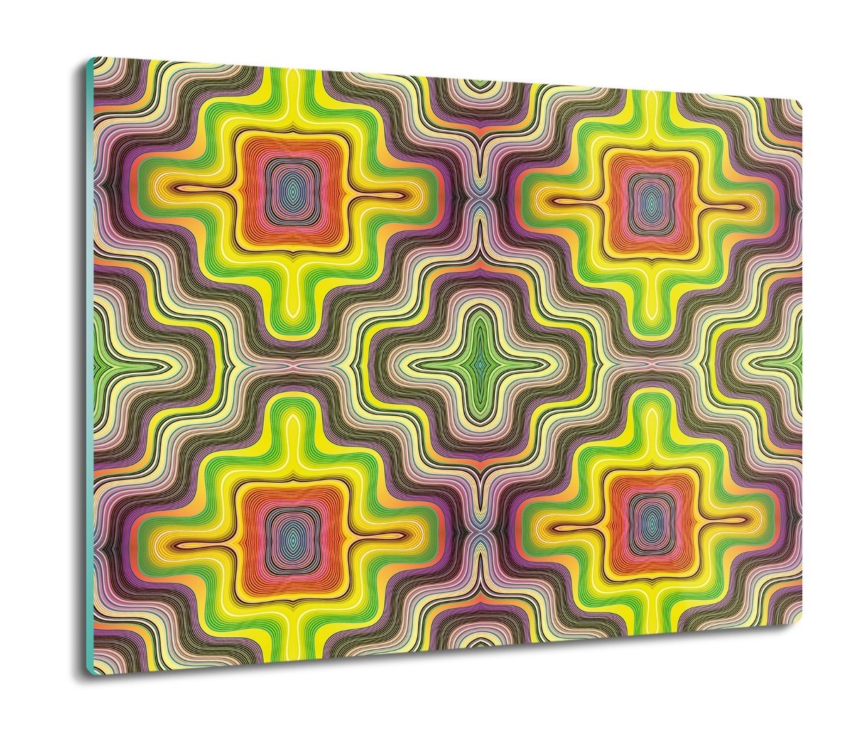 druk osłona splashback Geometryczna iluzja 60x52, ArtprintCave