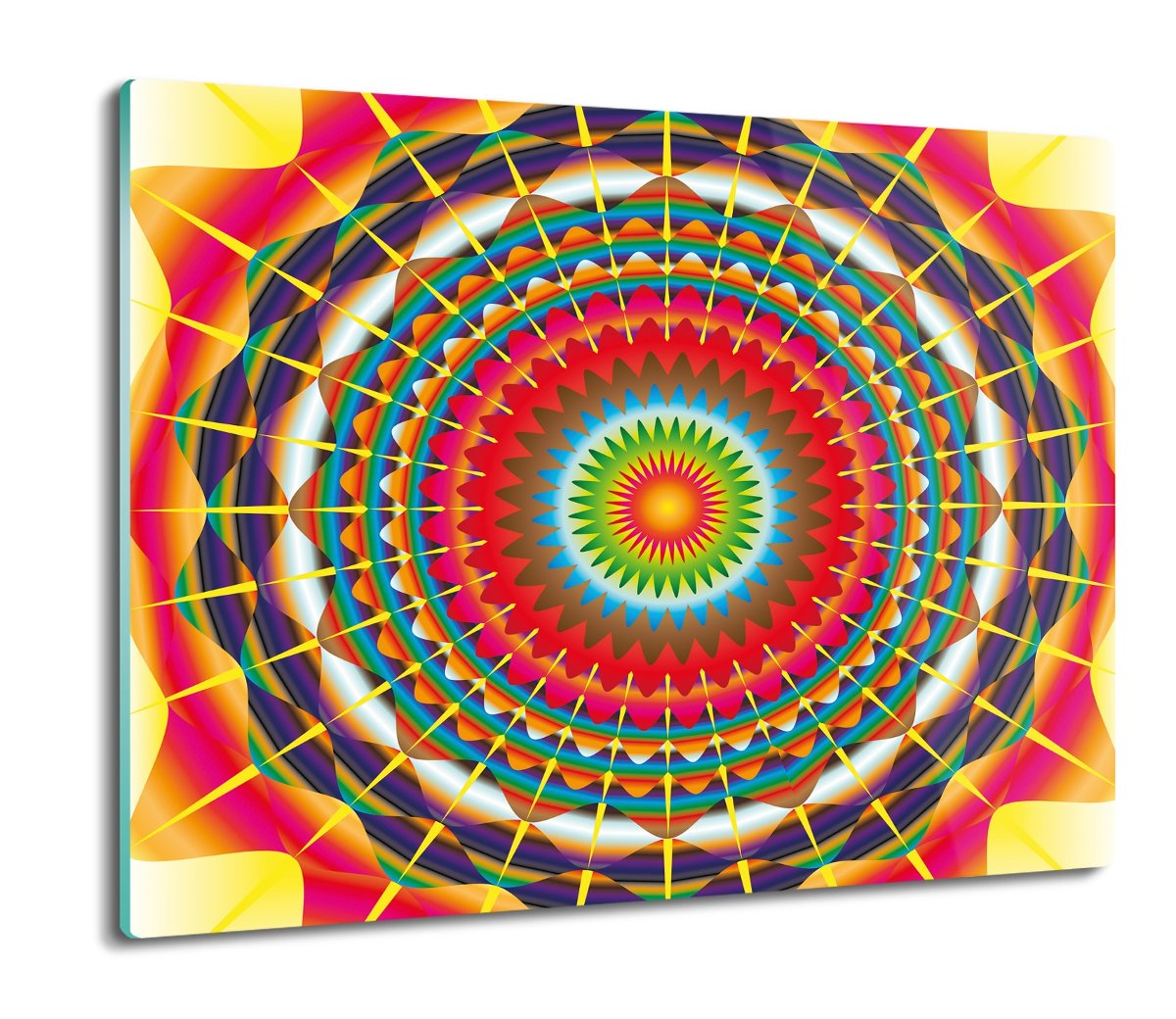 osłona do płyty indukcyjnej Rozeta iluzja 60x52, ArtprintCave