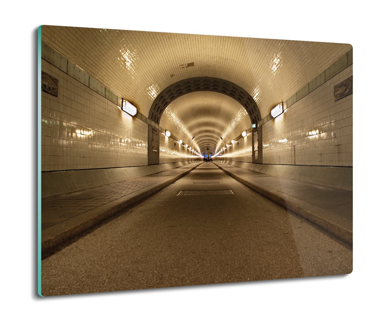 osłona splashback z grafiką Hamburg tunel 60x52, ArtprintCave