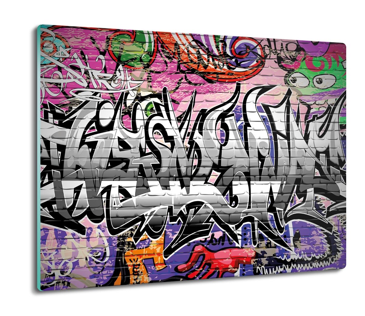 płyty ochronne na indukcję Napis graffiti 60x52, ArtprintCave