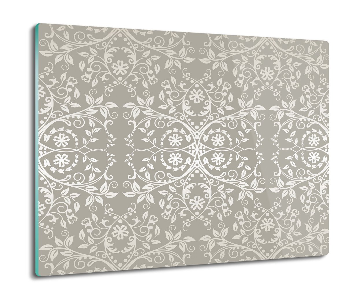 szklana osłona kuchenna Ornament kwiaty wzór 60x52, ArtprintCave