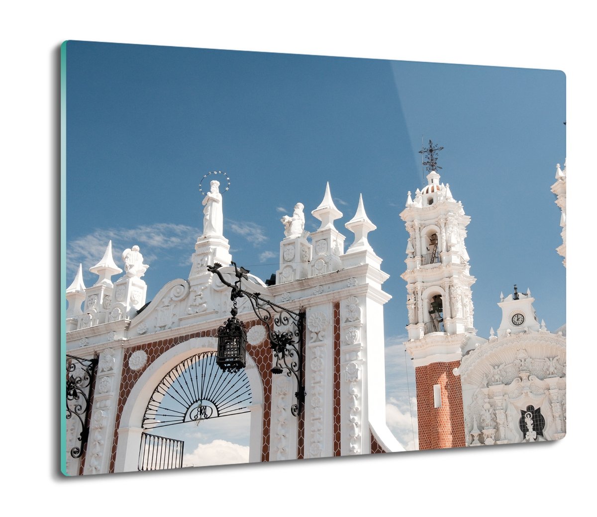 ochrona na indukcję druk Wieże brama wejście 60x52, ArtprintCave