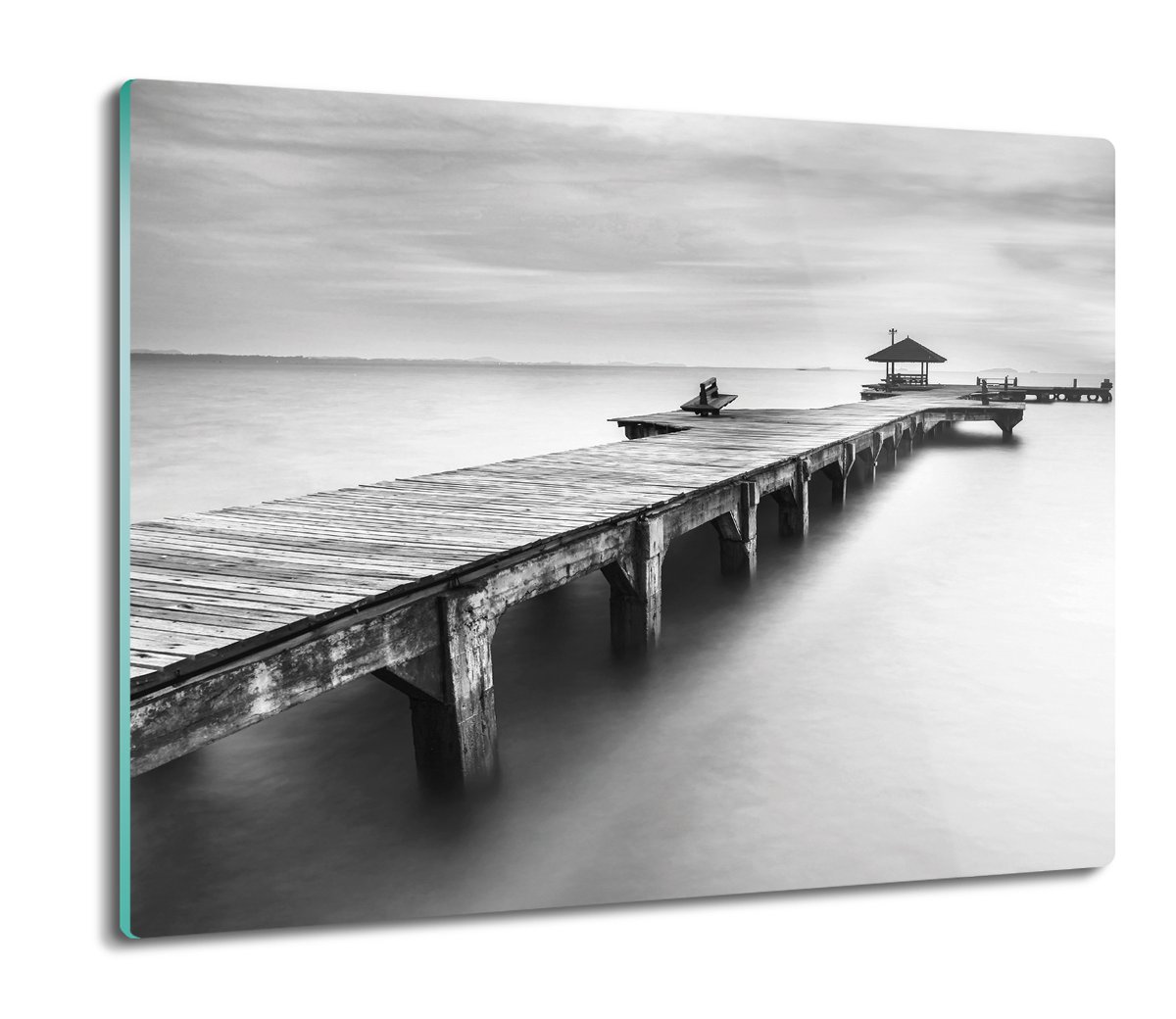 druk osłona na indukcję Molo morze panorama 60x52, ArtprintCave