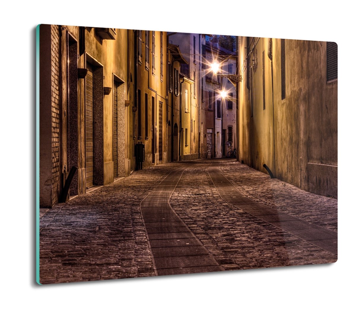 osłona do płyty indukcyjnej Ulica noc miasto 60x52, ArtprintCave