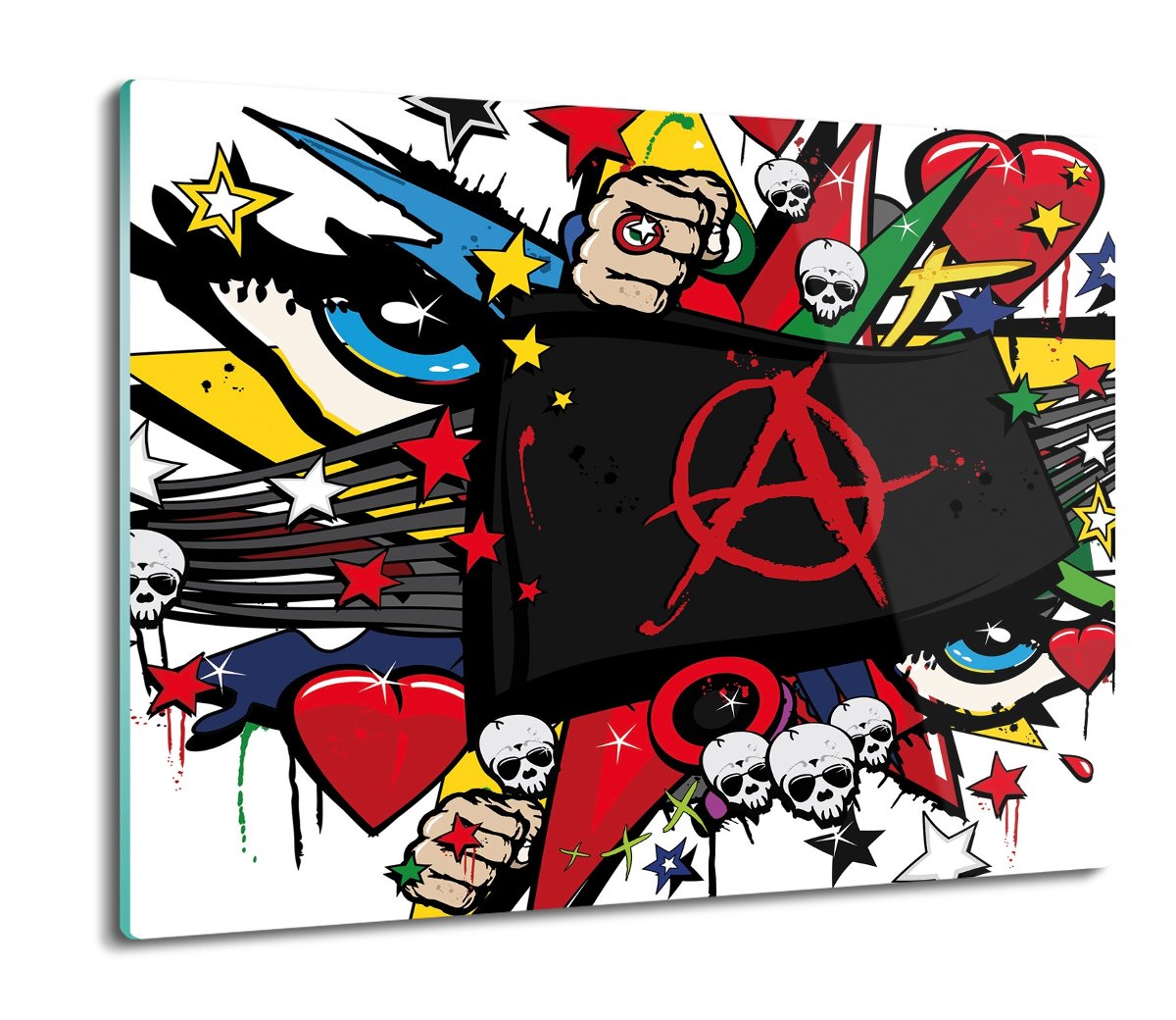 osłona splashback do kuchni Graffiti pop art 60x52, ArtprintCave