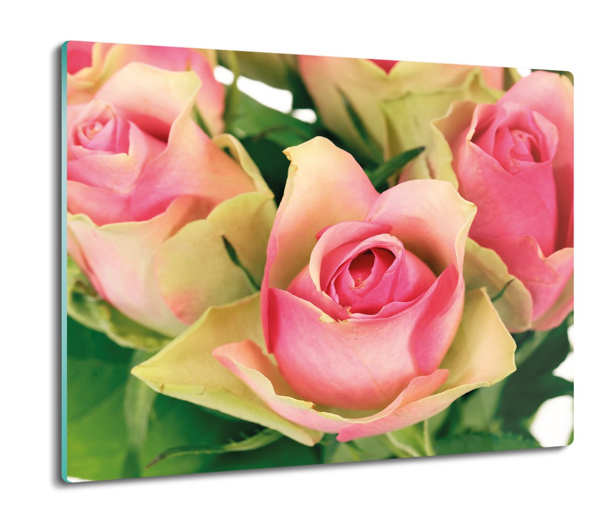 osłona płyty kuchennej Róże bukiet płatki 60x52, ArtprintCave