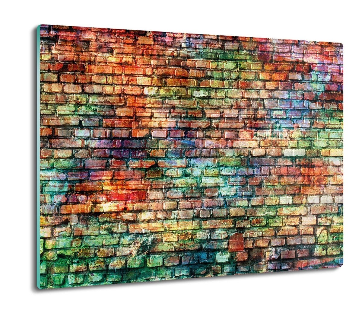 osłona splashback do kuchni Kolorowe cegły 60x52, ArtprintCave