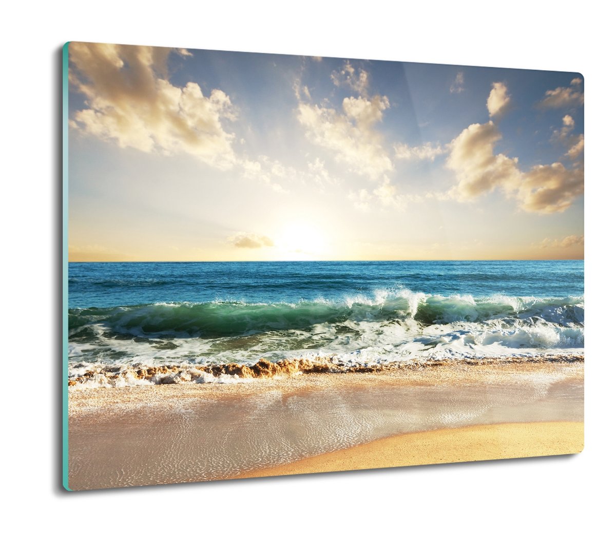 osłona splashback do kuchni Plaża morze fale 60x52, ArtprintCave