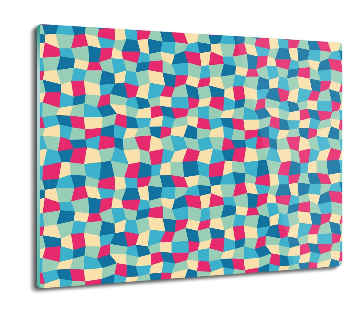 szklana osłonka ze szkła Mozaika abstrakcja 60x52, ArtprintCave