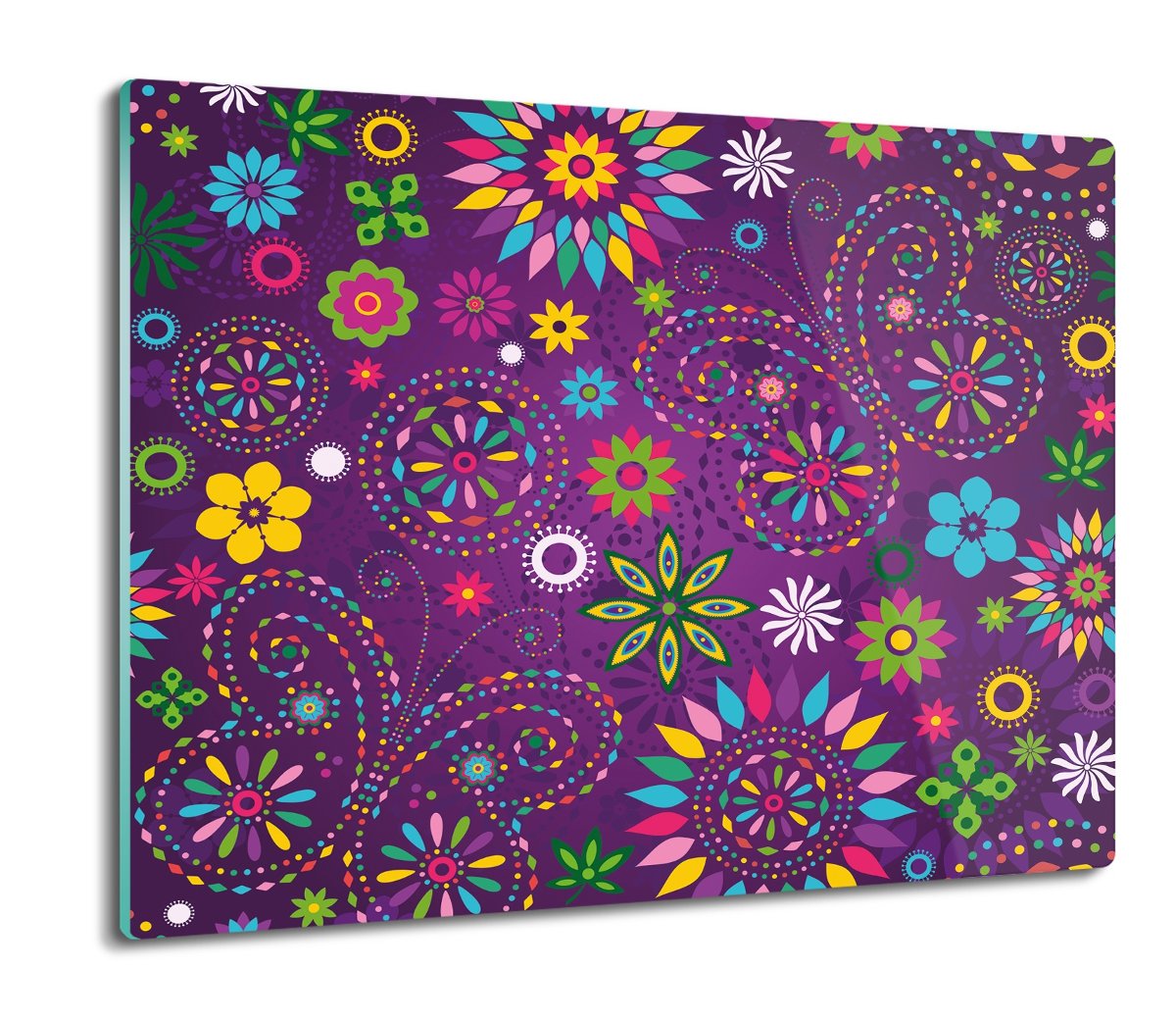 deska splashback druk Motyle kwiaty tapeta 60x52, ArtprintCave