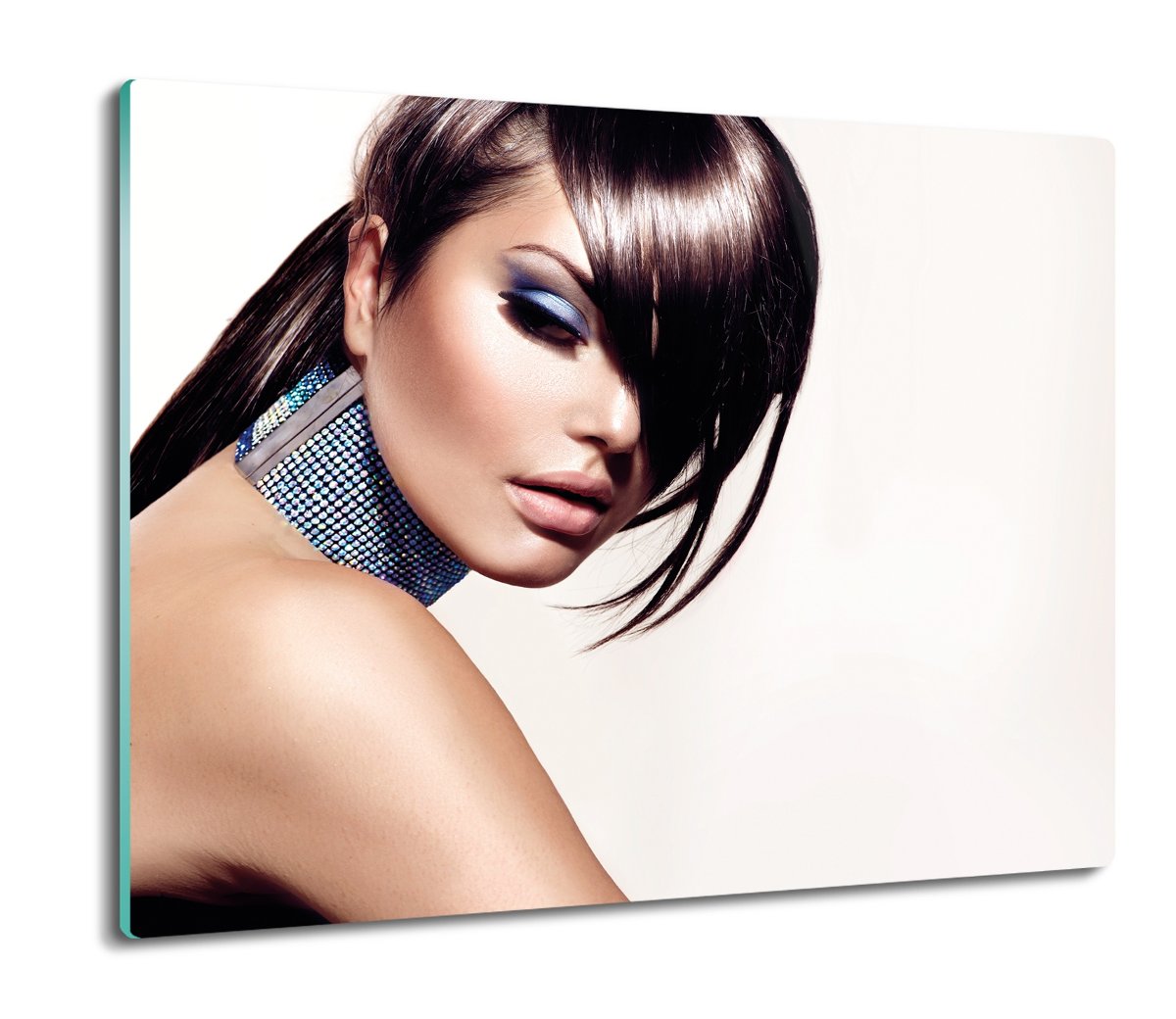 z foto deska splashback druk Kobieta portret 60x52, ArtprintCave