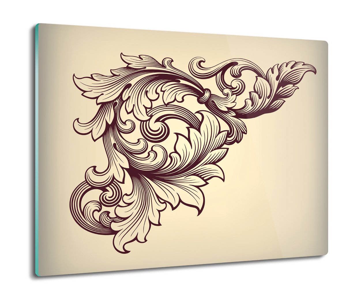 osłona splashback z grafiką Vintage ornament 60x52, ArtprintCave