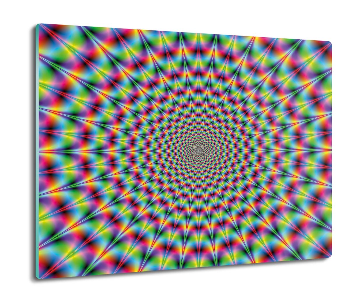 osłona na indukcję druk Słońce iluzja 3D 60x52, ArtprintCave