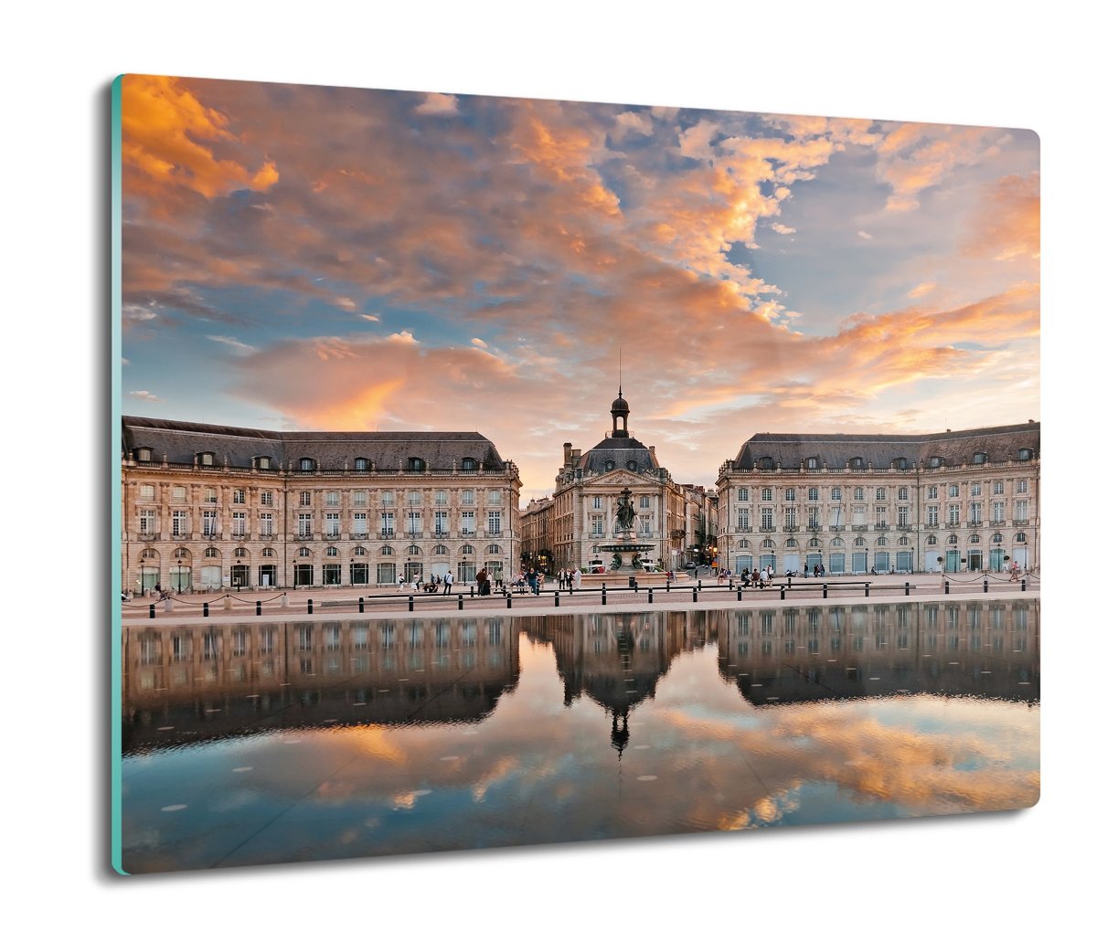 osłona płyty kuchennej Pałac Francja woda 60x52, ArtprintCave