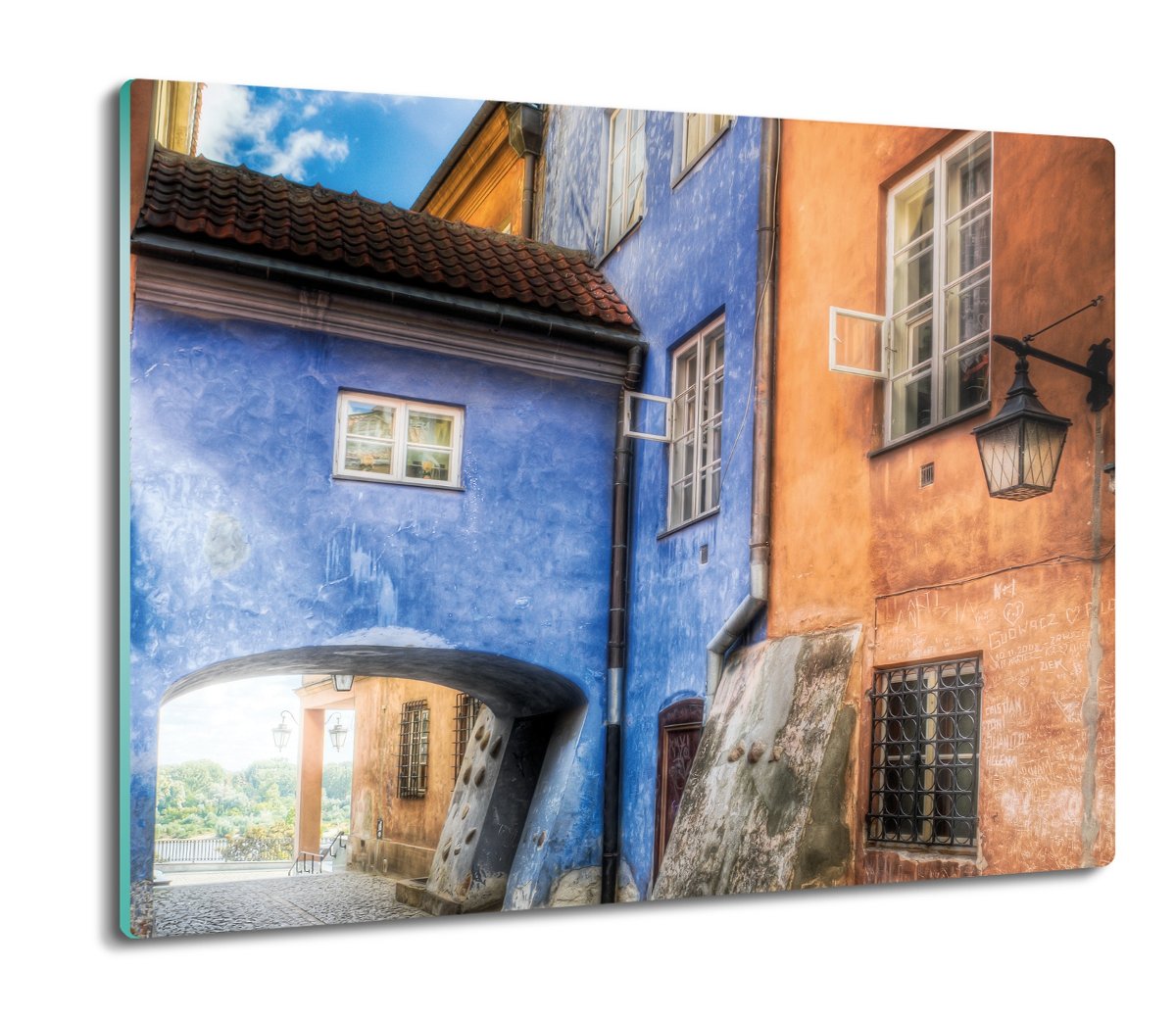 osłona płyty kuchennej Warszawa starówka 60x52, ArtprintCave