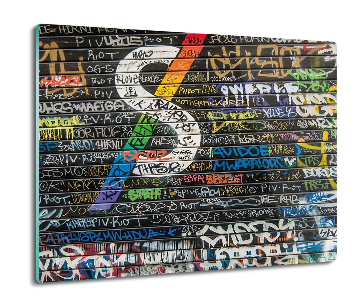 z foto deska splashback Ściana graffiti mur 60x52, ArtprintCave