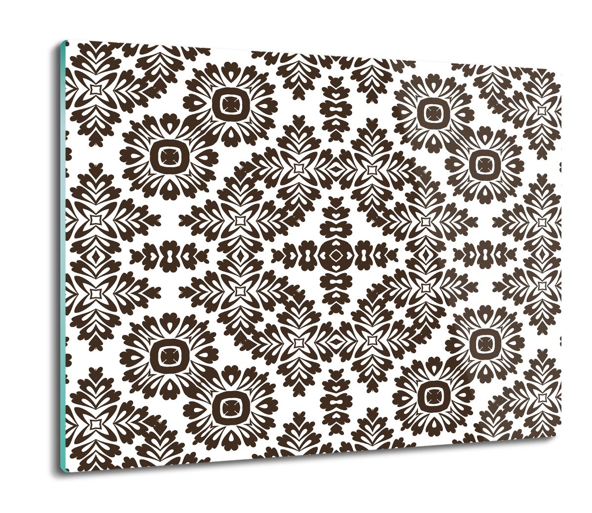 szklana osłona kuchenna Ornament kwiat wzór 60x52, ArtprintCave