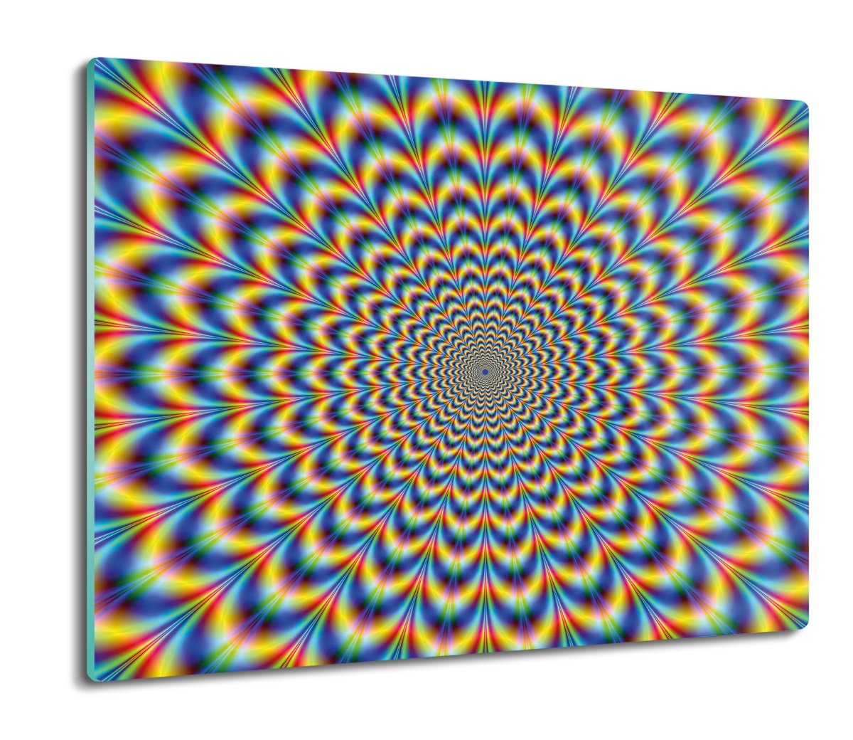 deska splashback z grafiką Kwiat iluzja 3D 60x52, ArtprintCave