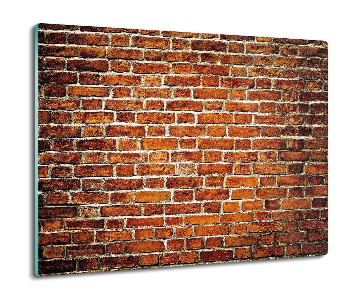 ochrona na indukcję ze szkła Mur cegła tło 60x52, ArtprintCave