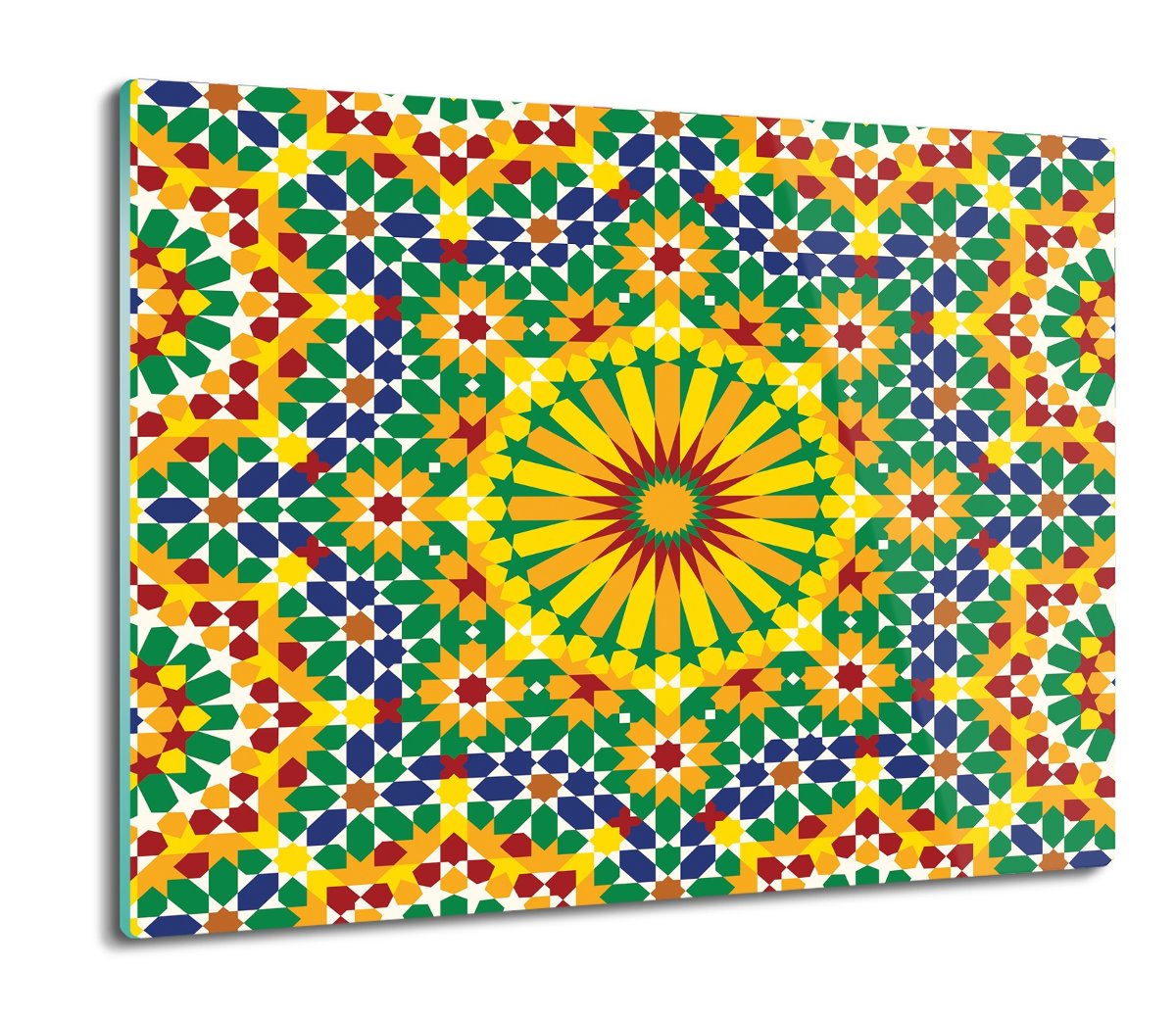 deska splashback druk Mozaika kwiaty kolor 60x52, ArtprintCave