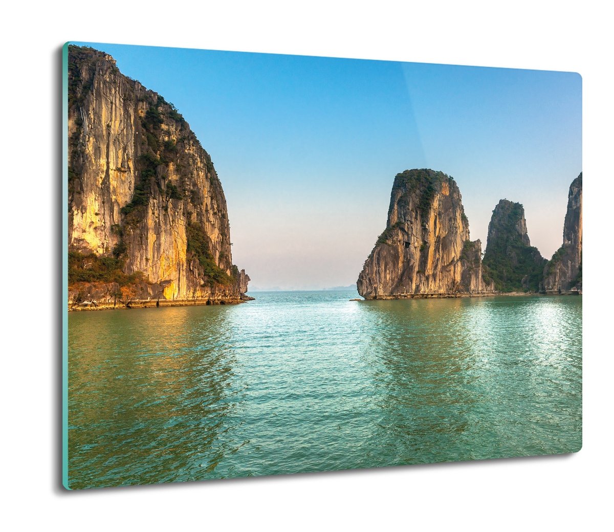 osłona splashback z foto Skały góry morze 60x52, ArtprintCave