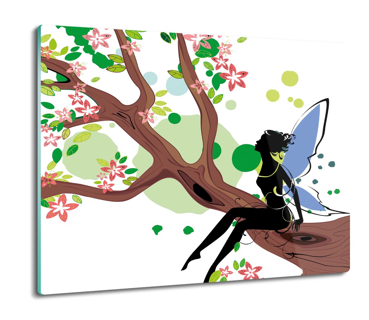 osłonka kuchenna ze szkła Wróżka elf drzewo 60x52, ArtprintCave
