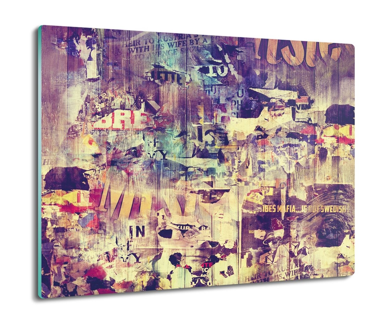 szklana osłona splashback Plakat grafika mur 60x52, ArtprintCave