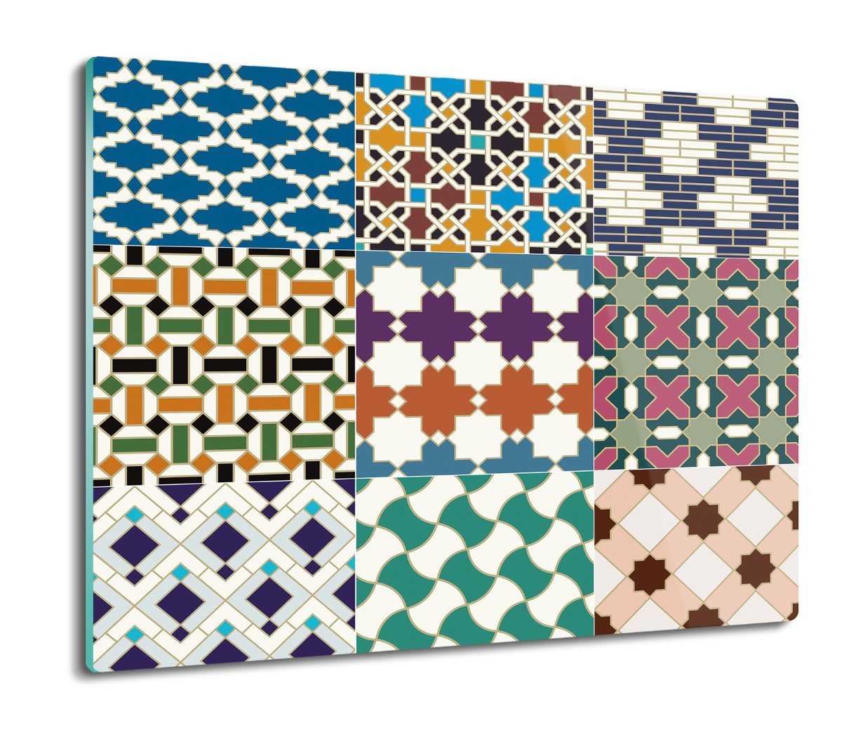 szklana osłona splashback Mozaika kolaż wzór 60x52, ArtprintCave