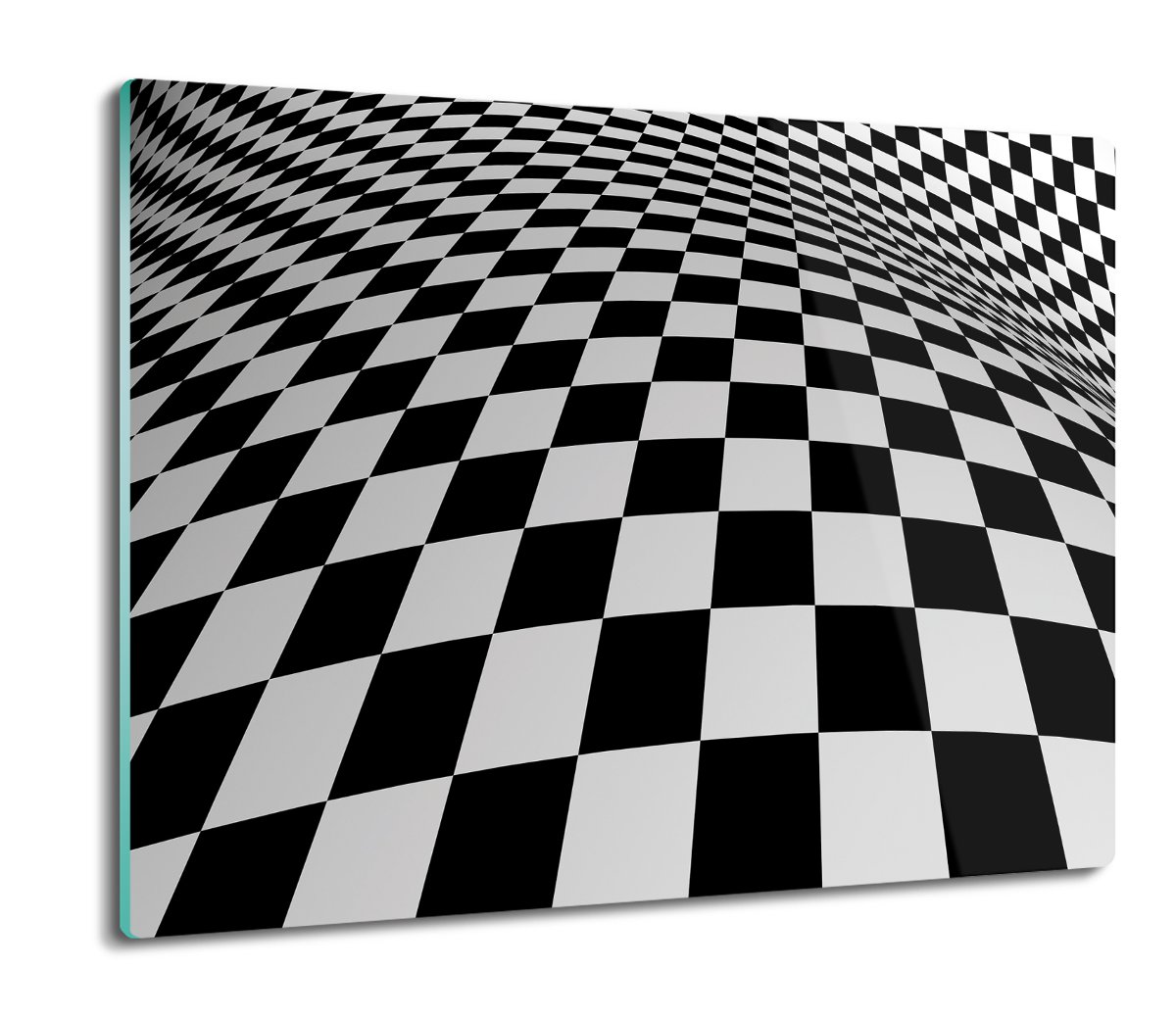 osłona splashback szklana Kwadraty iluzja 3D 60x52, ArtprintCave
