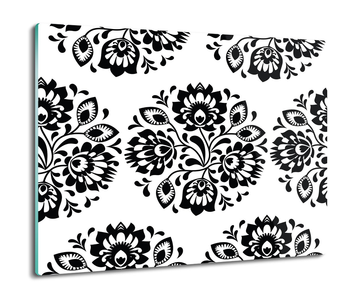druk osłonka kuchenna Wzór ludowy kwiaty 60x52, ArtprintCave