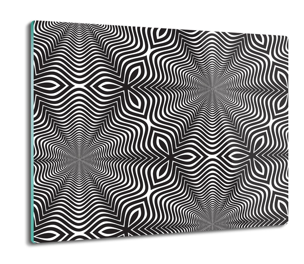 szklana osłona kuchenna Spirala iluzja 3D 60x52, ArtprintCave