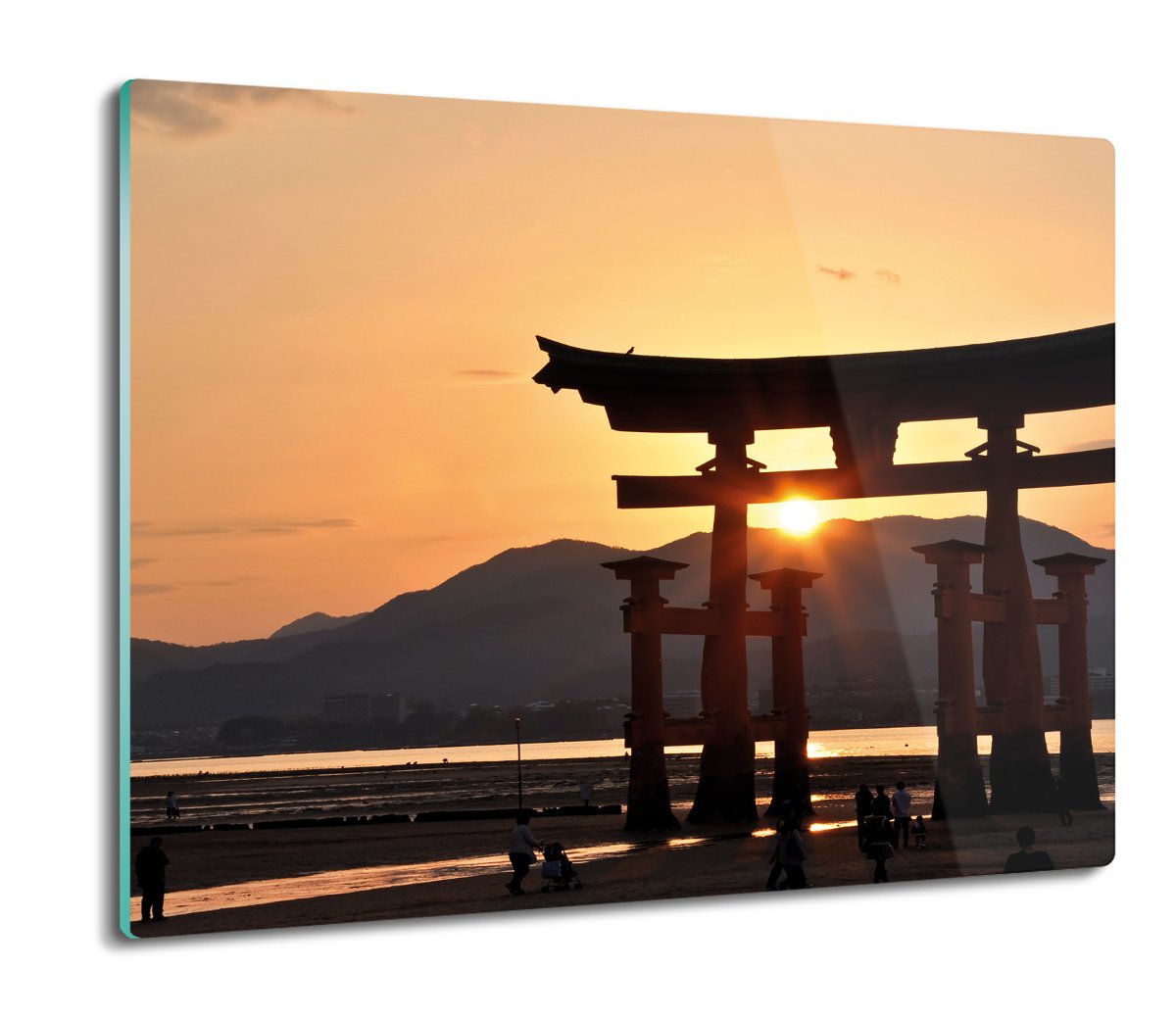 druk osłona na indukcję Japonia góry rzeka 60x52, ArtprintCave