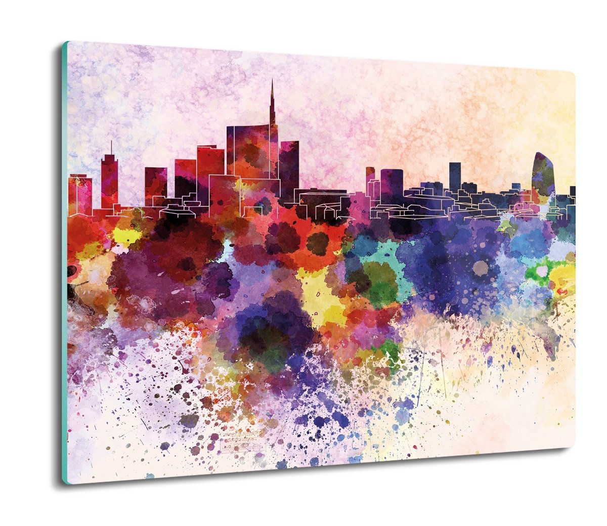 płyty ochronne na indukcję Milan akwarela 60x52, ArtprintCave