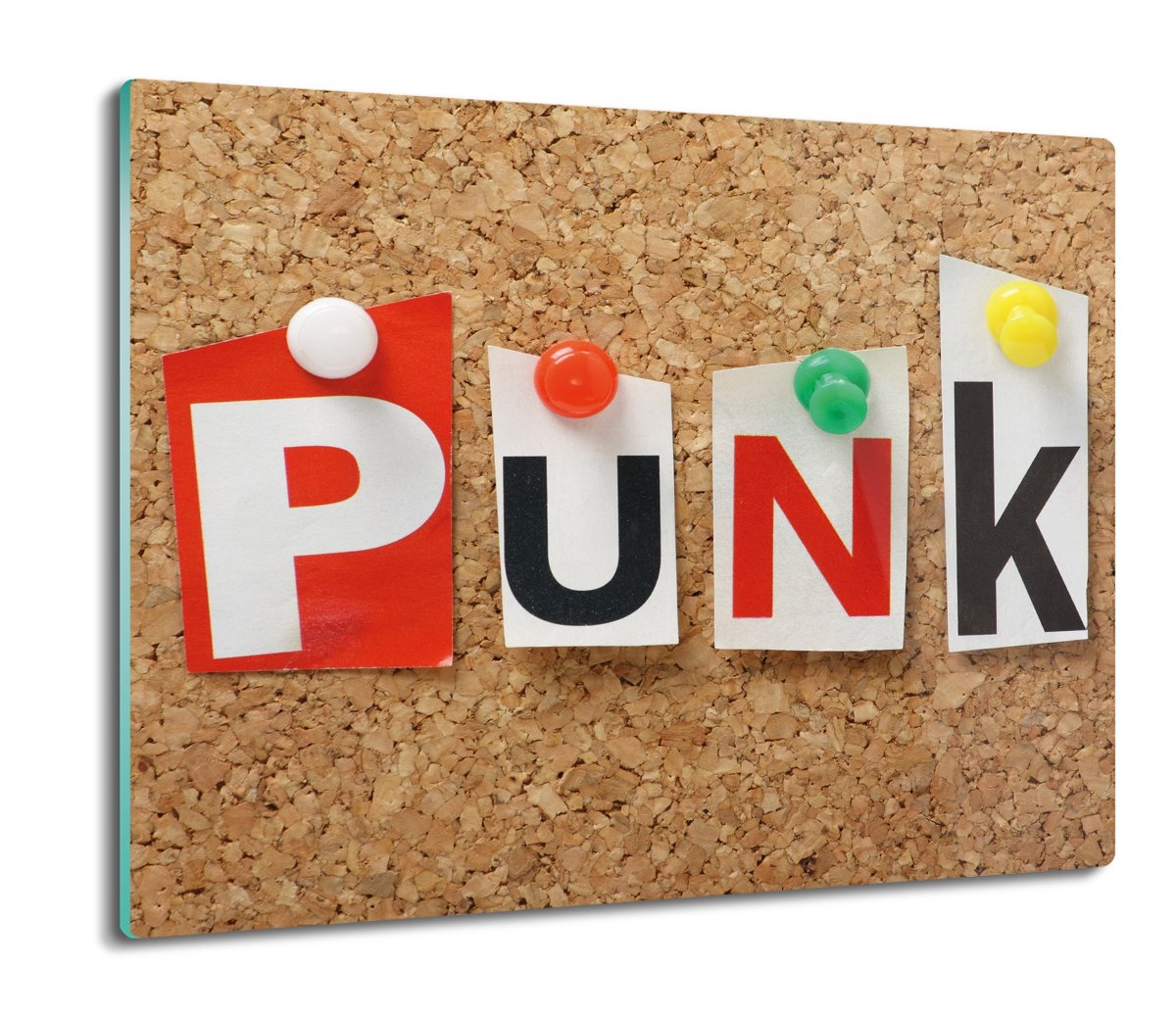 osłona płyty kuchennej Punk tablica korkowa 60x52, ArtprintCave