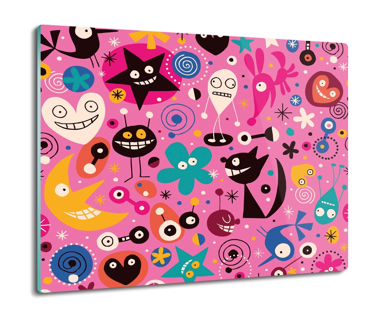 ochrona na indukcję Potwory cartoon miny 60x52, ArtprintCave