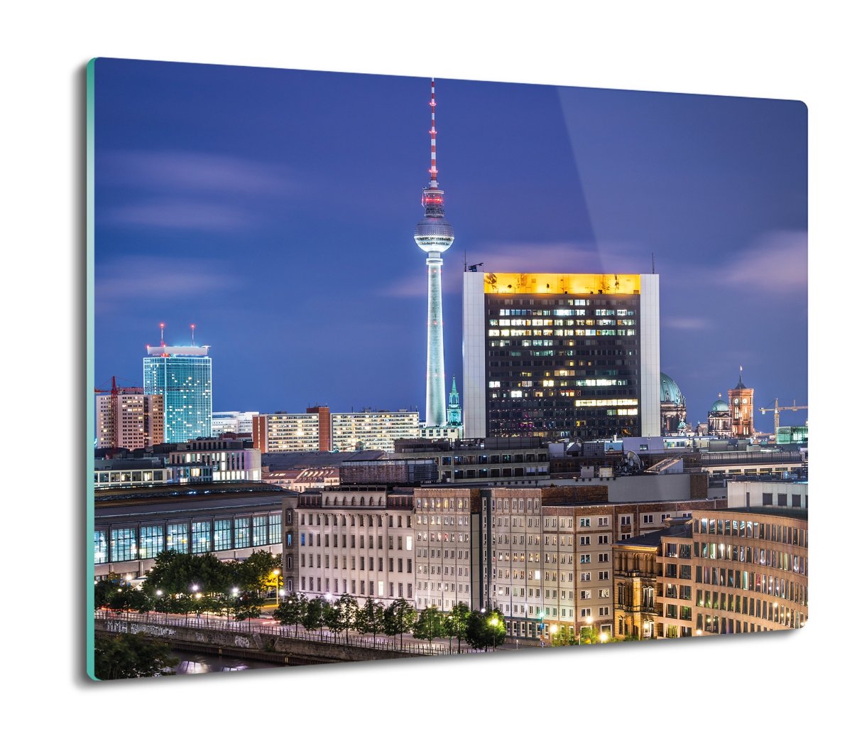 druk deska splashback Berlin miasto niebo 60x52, ArtprintCave